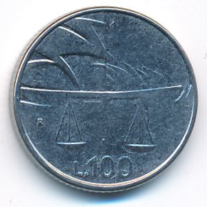 Сан-Марино, 100 лир (1990 г.)