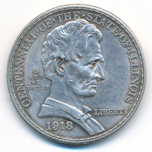 США, 1/2 доллара (1918 г.)