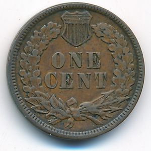 США, 1 цент (1891 г.)