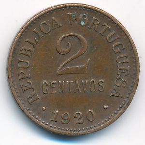 Portugal, 2 centavos, 1920