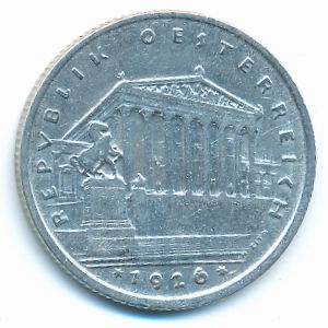 Austria, 1 schilling, 1926