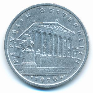 Австрия, 1 шиллинг (1926 г.)