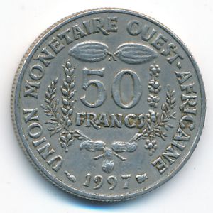 Западная Африка, 50 франков (1997 г.)