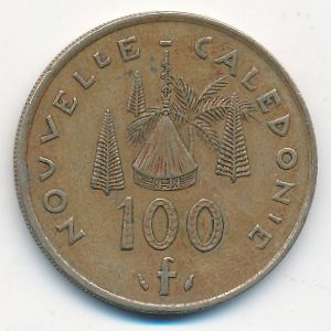 Новая Каледония, 100 франков (1976 г.)