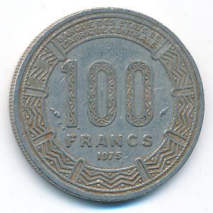 Камерун, 100 франков (1975 г.)