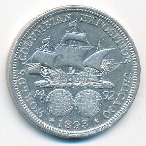 США, 1/2 доллара (1893 г.)