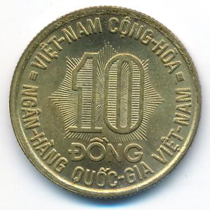 Вьетнам, 10 донг (1974 г.)