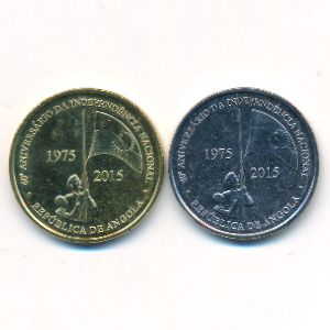 Angola, Набор монет, 2015