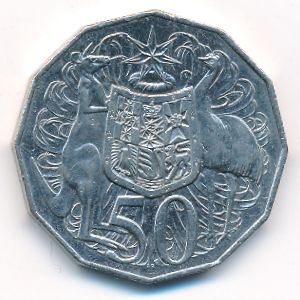 Австралия, 50 центов (2022 г.)