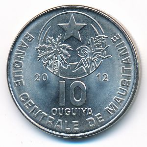 Мавритания, 10 угий (2012 г.)