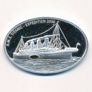 Либерия, 10 долларов (2005 г.)