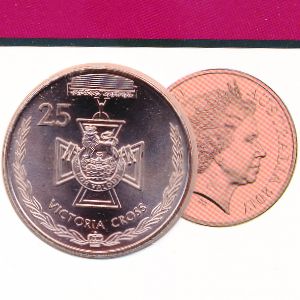 Австралия, 25 центов (2017 г.)