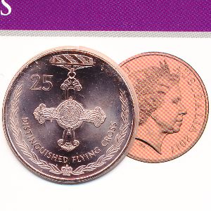 Австралия, 25 центов (2017 г.)
