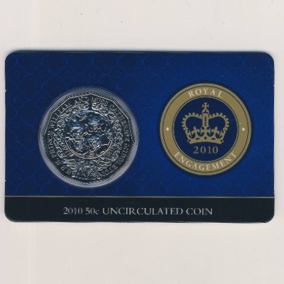 Австралия, 50 центов (2010 г.)