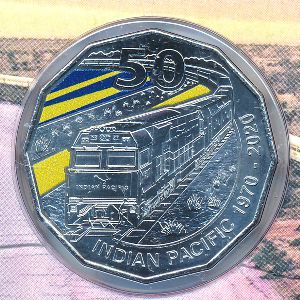 Австралия, 50 центов (2020 г.)