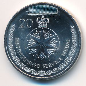 Австралия, 20 центов (2017 г.)