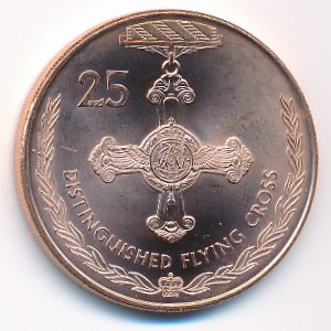 Австралия, 25 центов (2017 г.)