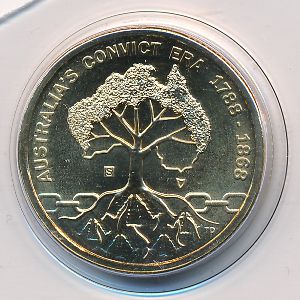 Австралия, 1 доллар (2018 г.)