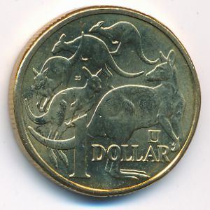 Australia, 1 dollar, 2019