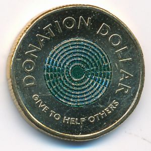 Australia, 1 dollar, 2020