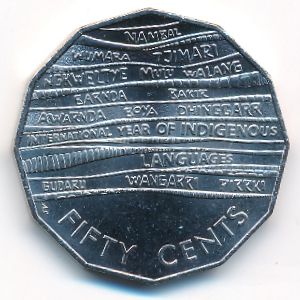 Австралия, 50 центов (2019 г.)