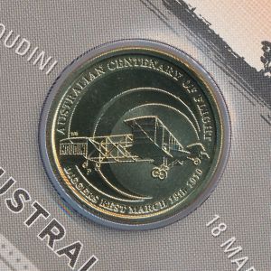Australia, 1 dollar, 2010