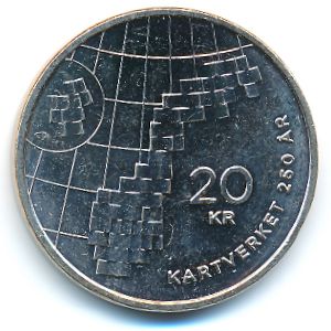 Норвегия, 20 крон (2023 г.)
