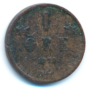 Швеция, 1 эре (1875 г.)