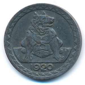 Aachen, 25 пфеннигов, 1920