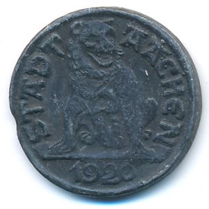 Aachen, 10 пфеннигов, 1920