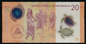 Никарагуа, 20 кордоба (2022 г.)