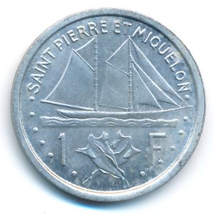 Сен-Пьер и Микелон, 1 франк (1948 г.)