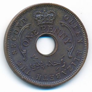 Нигерия, 1 пенни (1959 г.)