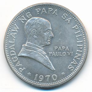 Филиппины, 1 песо (1970 г.)