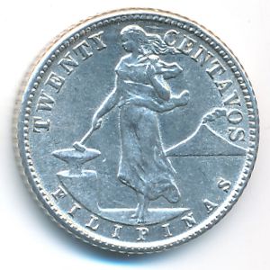 Филиппины, 20 сентаво (1944 г.)