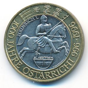 Австрия, 50 шиллингов (1996 г.)