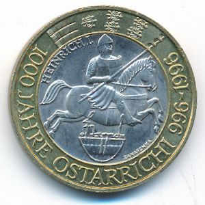 Австрия, 50 шиллингов (1996 г.)