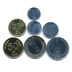 Maldive Islands, Набор монет