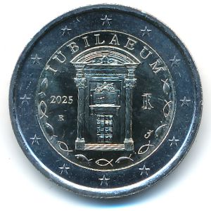 Italy, 2 евро, 2025