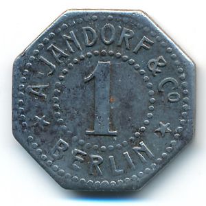 Берлин., 1 пфенниг
