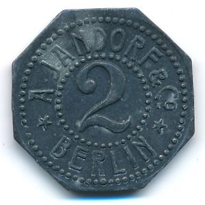 Берлин., 2 пфеннига