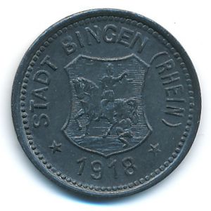 Bingen (Rhein), 10 пфеннигов, 1918