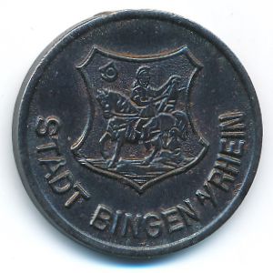Bingen (Rhein), 50 пфеннигов, 1919