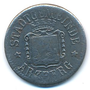 Арцберг., 10 пфеннигов (1917 г.)