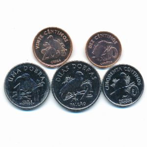 Сан-Томе и Принсипи, Набор монет (2017 г.)