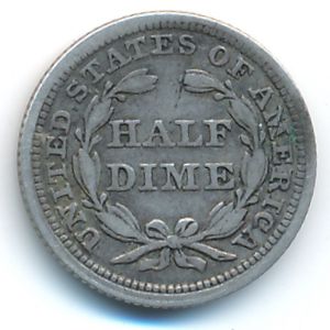 USA, 1/2 dollar, 1853