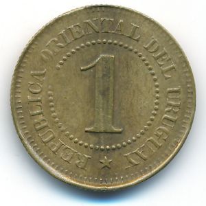 Уругвай, 1 песо (1900 г.)