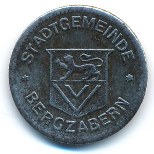 Бергцаберн., 10 пфеннигов (1917 г.)