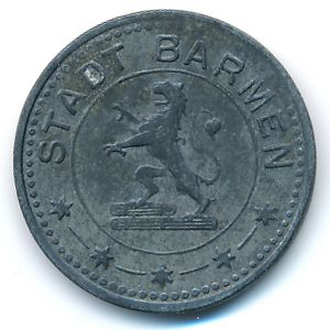 Бармен., 10 пфеннигов (1917 г.)