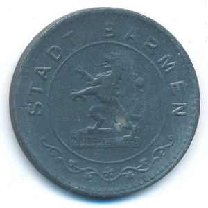 Бармен., 50 пфеннигов (1917 г.)